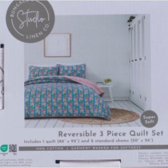 BUNGALOW STUDIO
Bloom Capsule Cotton Quilt Set - Picture 2 of 2